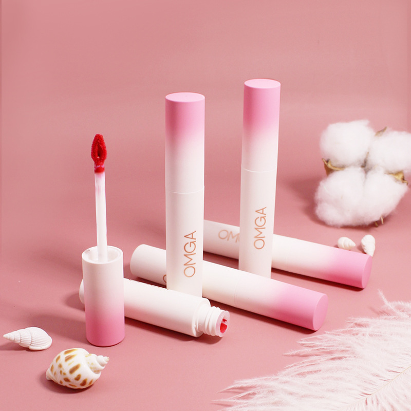 (Hàng Mới Về) Son Bóng Màu Nhung Đào Dễ Lên Màu Lâu Trôi Không Dính Cốc | BigBuy360 - bigbuy360.vn