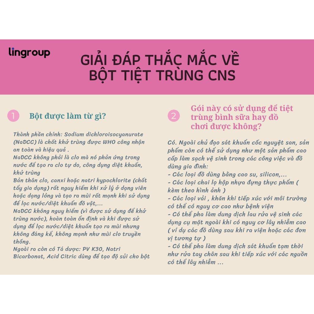 [Hỏa Tốc HN] Hộp 12 gói Bột tiệt trùng Cốc nguyệt san Lincare vệ sinh làm trắng sáng tiện lợi, an toàn, nhanh chóng