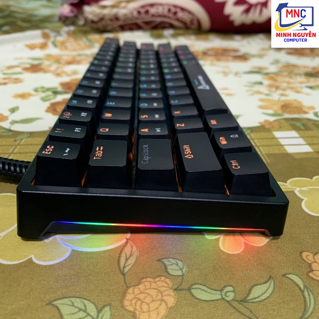 Bàn Phím Cơ VSP VM05 Mini 61keys, Bàn phím laptop cơ cho game thủ