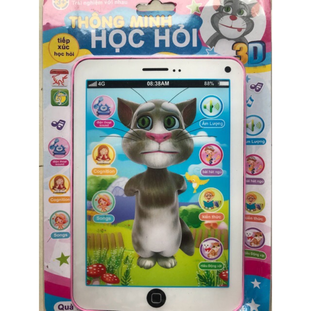 Ipad mèo Tom thông minh cho bé loại lớn