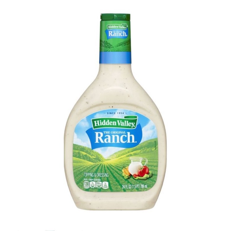 Sốt Hidden valley ranch original Kraft 236ml, 709ml
