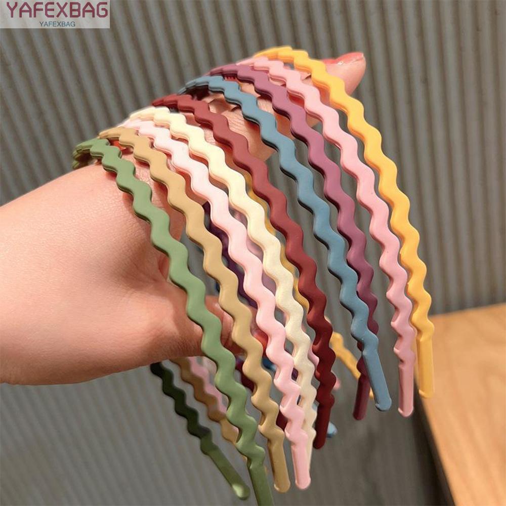Women Korean Hairband Stretchable Non-slip Big Teeth Headband Hair Accessories High Quality