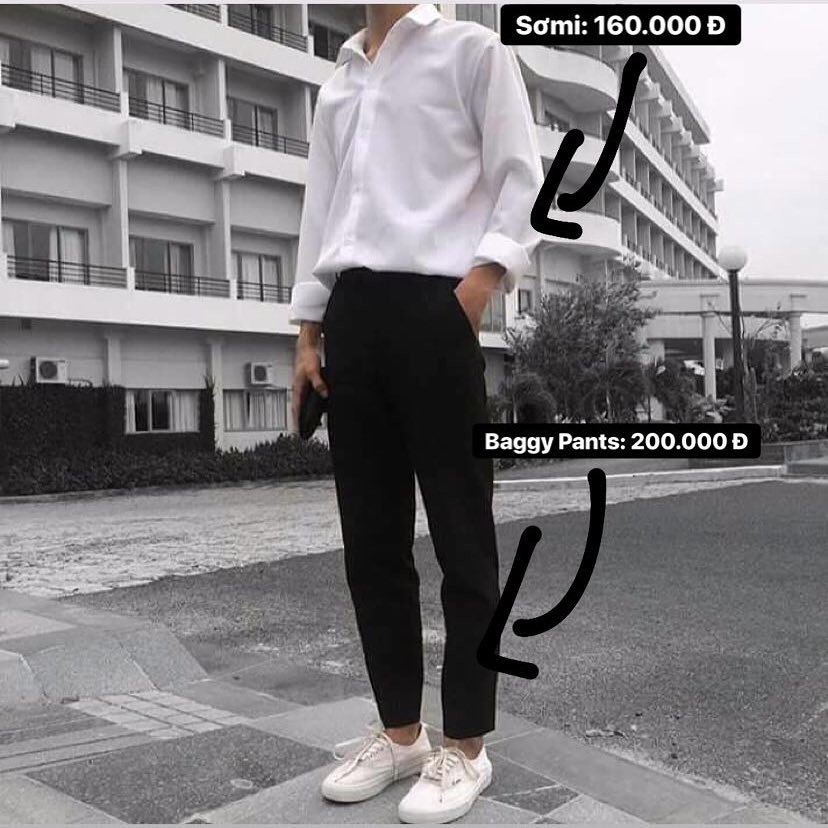 Áo Sơ mi TRƠN tay dài màu ĐEN/TRẮNG ❤️Nam Nữ Unisex chất lụa mềm mịn form rộng ❤️
