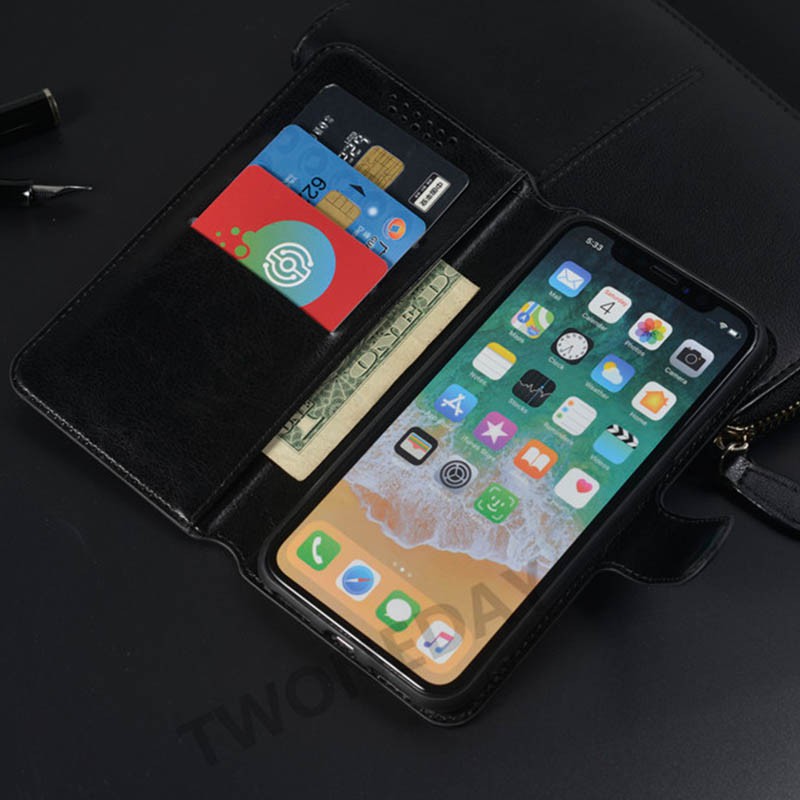 Ốp lưng điện thoại dạng ví da PU lật dành cho Samsung Galaxy Core 2 Duos G3559 G355H G3556D 4.5"