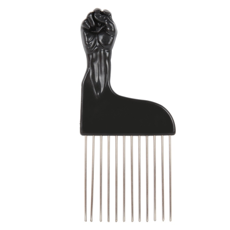 Lược Xỉa Tạo Phồng &amp; Chải Pomade Cao Cấp Afro Pick - Dụng Cụ Uốn Tóc Premlock