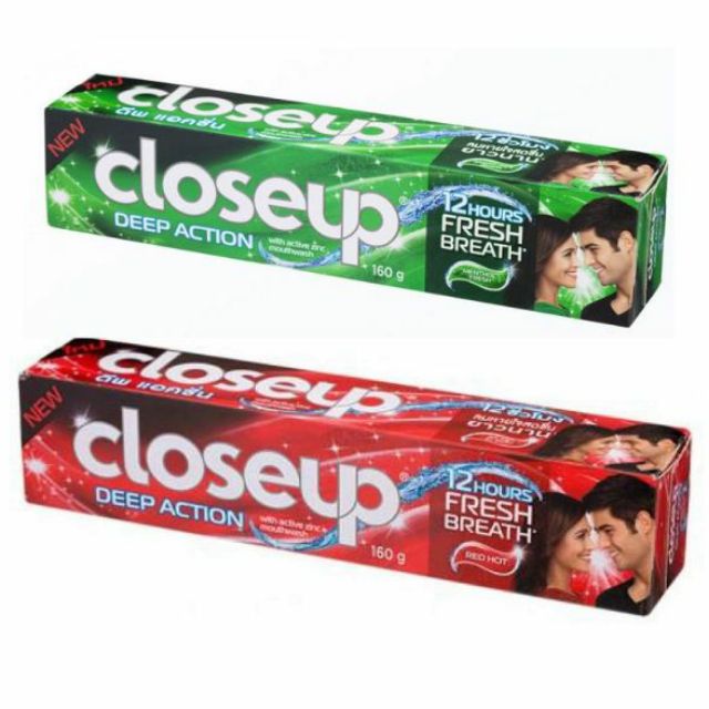 Kem Đánh Răng CLOSEUP Deep Action 160g - Thái Lan