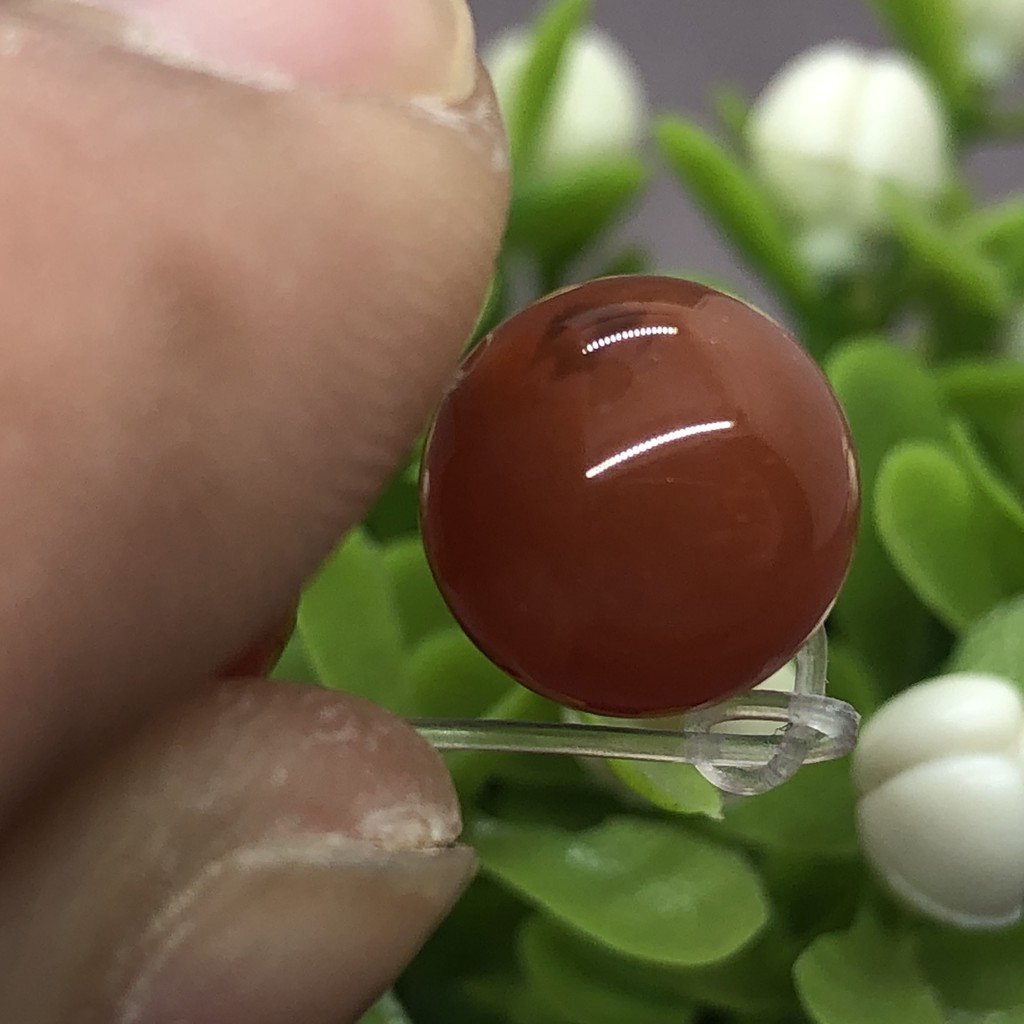 Red Agate Beads 4-12mm Round Natural Loose Stone Bead Diy for Bracelet Jewelry