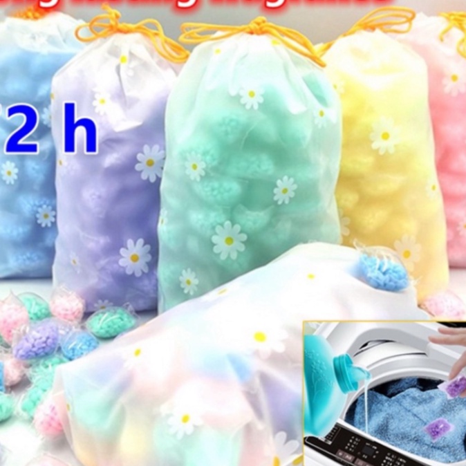 Set 30 / 50 / 100 viên 600g hạt giặt thơm lâu có thể tan trong nước tiện lợi DANA