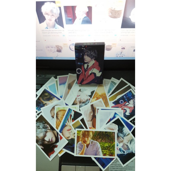 Lomo Card hình V BTS trong DNA