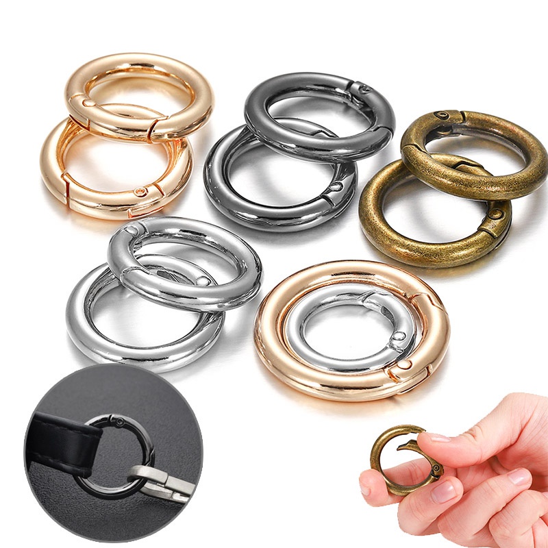5 vòng khóa lò xo bằng hợp kim kẽm chuyên nghiệp cho đồ trang sức