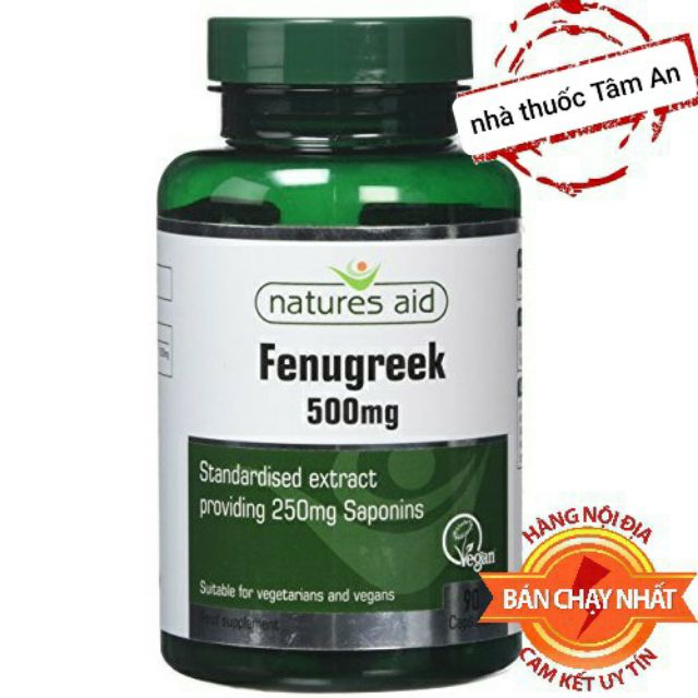 Viên uống lợi sữa cỏ cà ri Úc Fenugreek