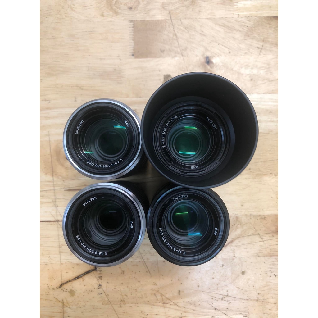 Ống kính sony 55-210mm đẹp như mới cho các bác