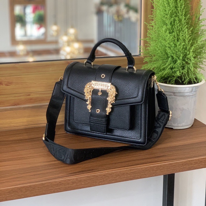 VS- Túi Đeo Chéo VS Jeans Couture Buckle Detail Mini Bag