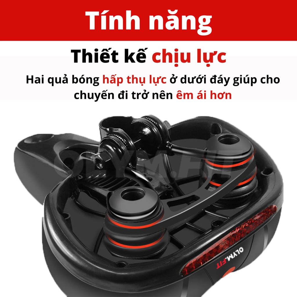 Yên Xe Đạp Siêu Êm Xe Đạp Thể Thao Phụ Kiện Xe Đạp Cao Cấp