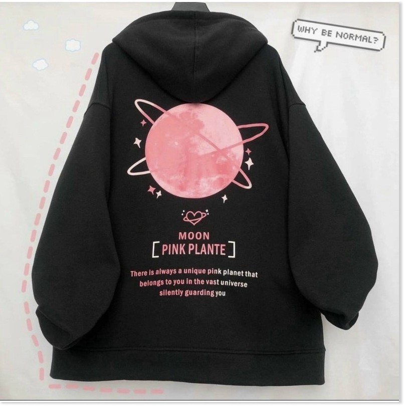 Áo Khoác Hoodies Nỉ Nữ Hoạ Tiết Chữ Cùng Trái Tim Cute Phong Cách SUPER FASHION