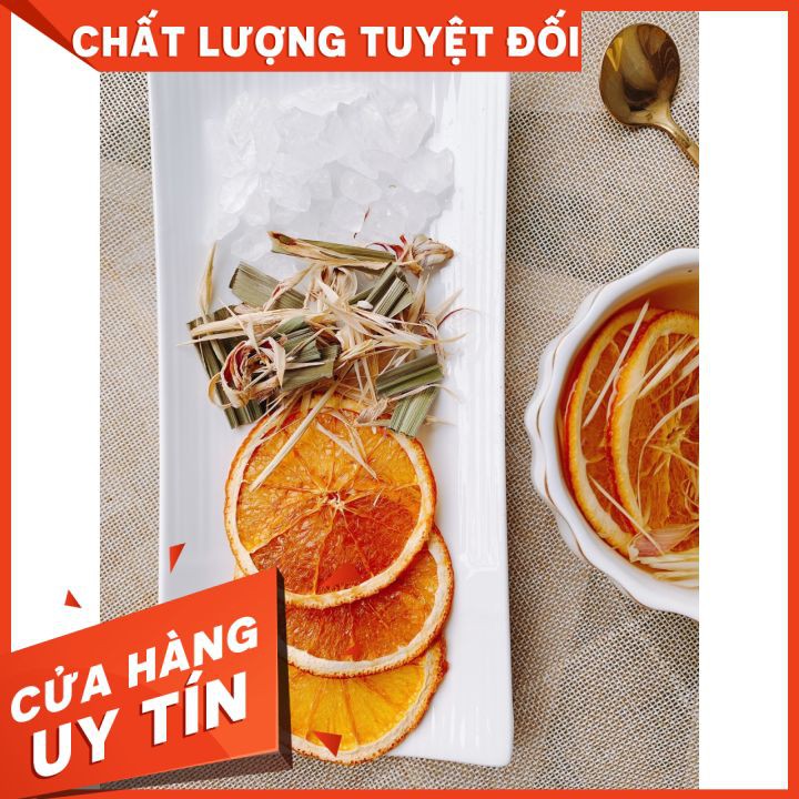 #Trà Cam Xả Thảo Mộc❤️( Cam sấy, xả sấy,