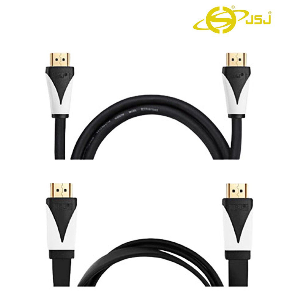 [Bán chạy nhất] Cáp HDMI 2.0 JSJ dài 1.5m - 15m chất lượng hình ảnh sắc nét lên tới 4K, hỗ trợ 3D IMAX màn hình lớn - Hà