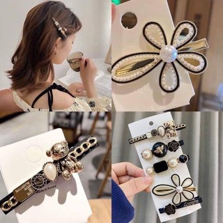 Sét 5 kẹp tóc đính đá