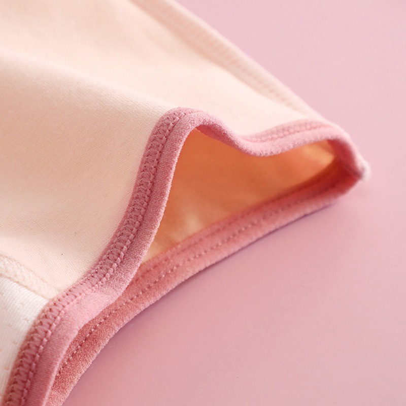 Set 3 Quần Lót Vải Cotton Thoáng Khí In Họa Tiết Tươi Tắn Phong Cách Hàn Quốc Thời Trang Hè Cho Bé Gái