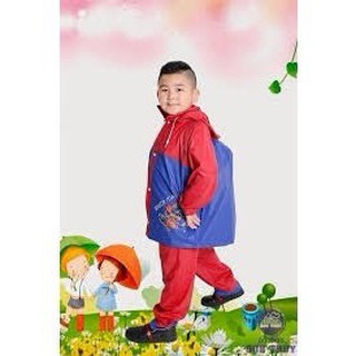 1 BỘ ÁO MƯA TRẺ EM