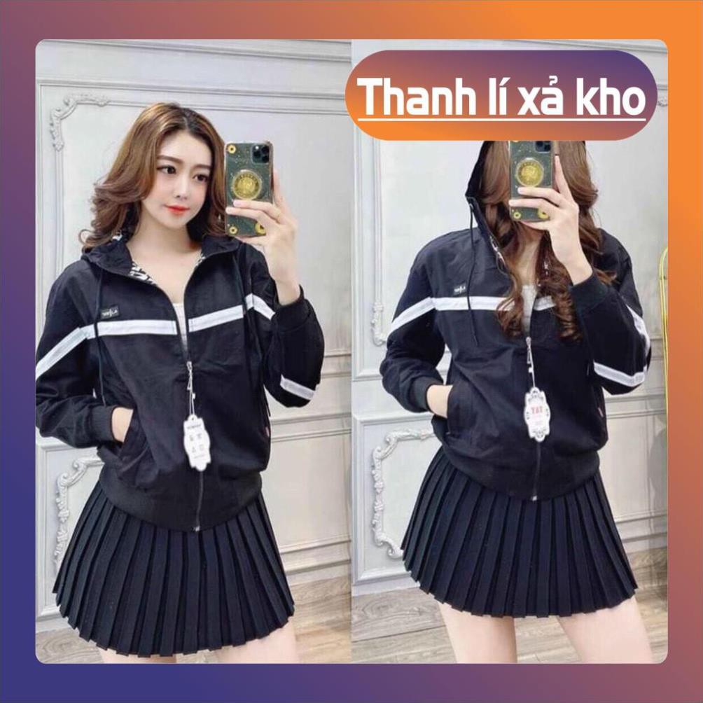 𝗦𝗔𝗟𝗘  Áo khoác nữ Áo khoác nữ gió dù 2 lớp chống nắng phối viền ngộ nghĩnh-dễ thương | BigBuy360 - bigbuy360.vn