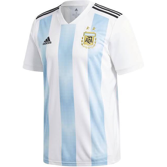 Áo Thun Bóng Đá Đội Tuyển Argentina Home 2018 Grade Ori