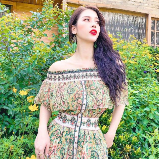 combo đầm maxi trên like của khách