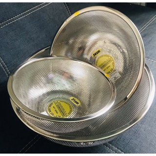 Rổ Inox 304 Việt Nam (21-24-30cm)