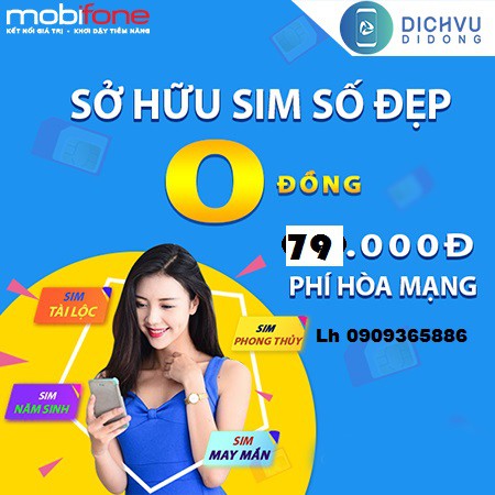 Sim số đẹp giá rẻ đầu 09 | sim 10 số giá rẻ