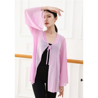 Áo múa cổ trang buộc dây