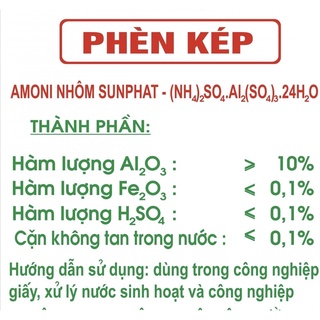 Phèn chua loại 1