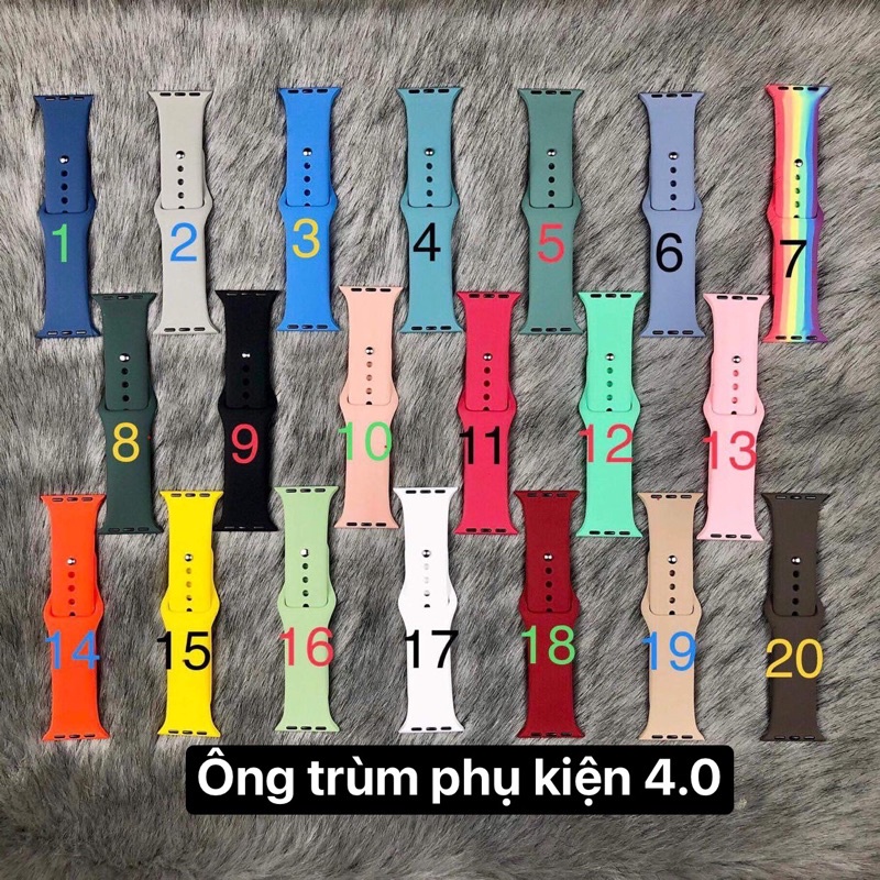 Dây SiliCon cho đồng hồ thông minh