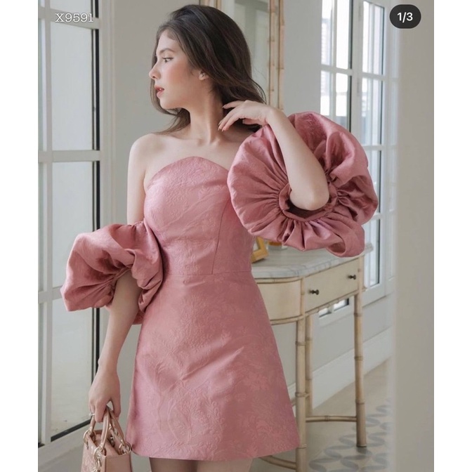 ĐẦM GẤM BẸT VAI TAY PHỒNG