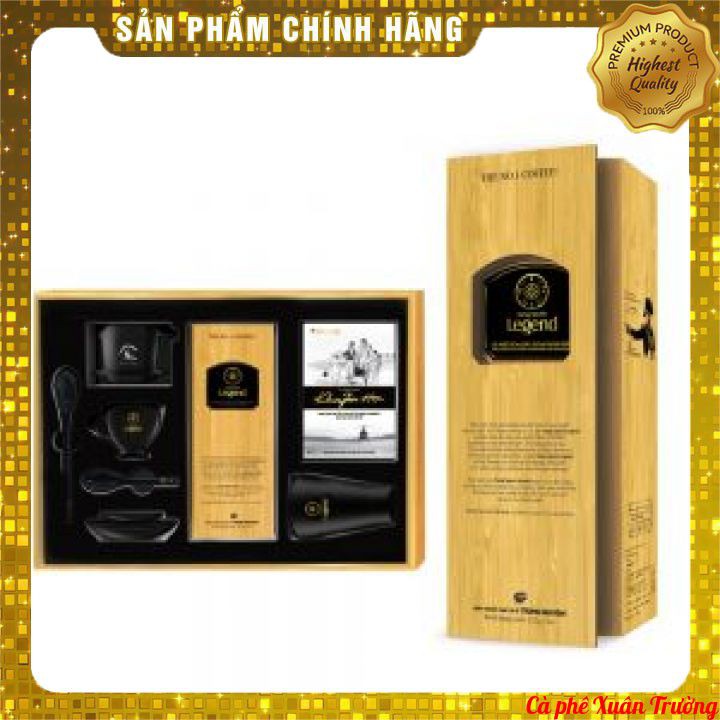 Hộp quà cao cấp Cà phê Chồn Legendee Trung Nguyên