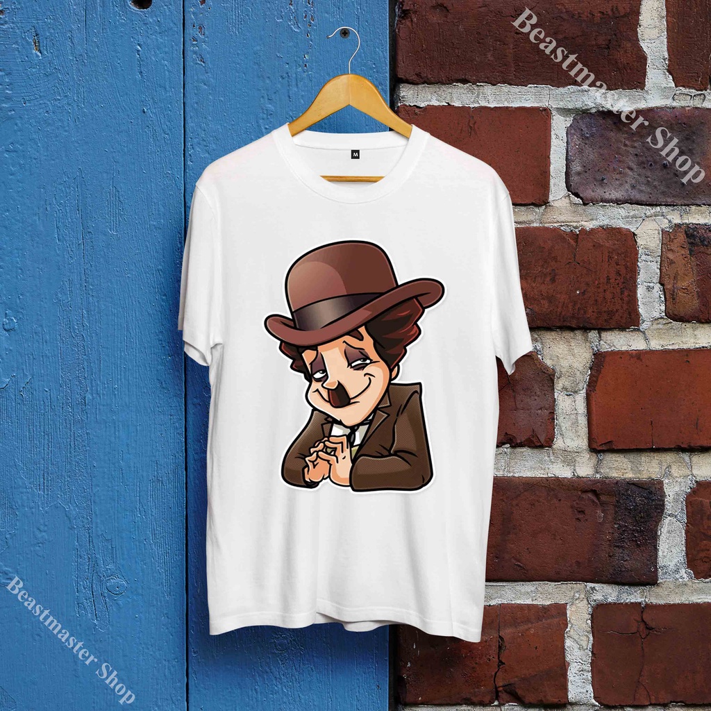 💕Áo Thun Charlie Chaplin - Áo Thun Hề Sác-lô - Charlie Chaplin T-Shirt phong cách - CHC-004