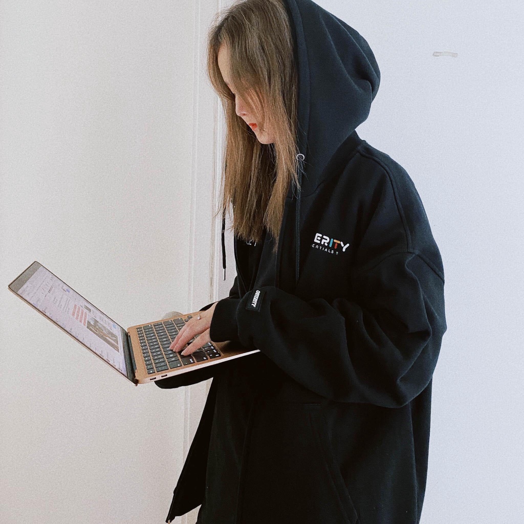 Áo NỈ HOODIE ZIP OUTERITY Rainbow, Áo khoác dây kéo Form RỘNG Oversize, Chất Nỉ Bông Cao Cấp, khoác Unisex Nam Nữ