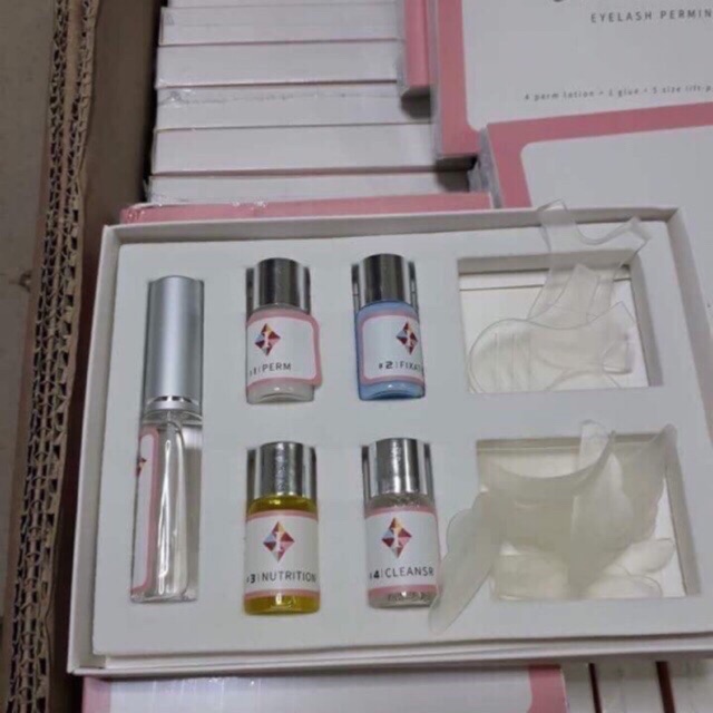 Bộ uốn mi colagel hàn hiệu clearse