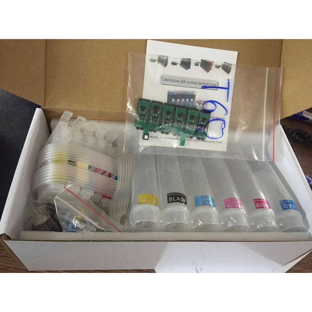 Bộ tiếp mực ngoài + chíp T50