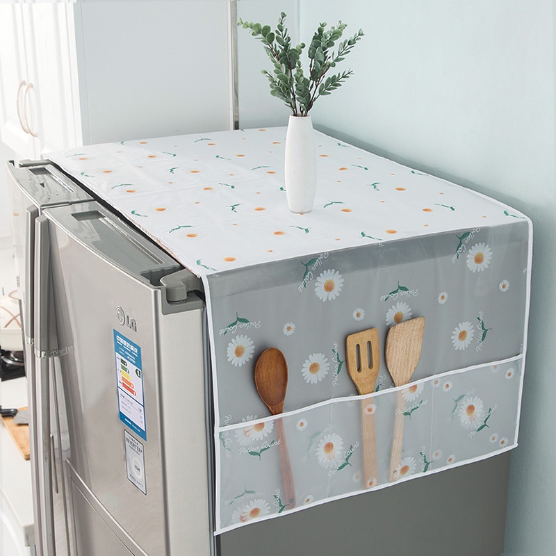 Tấm Phủ Máy Giặt / Tủ Lạnh Chống Bụi Kèm Túi Đựng Tiện Dụng