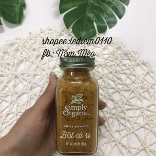 Gia vị hữu cơ simply