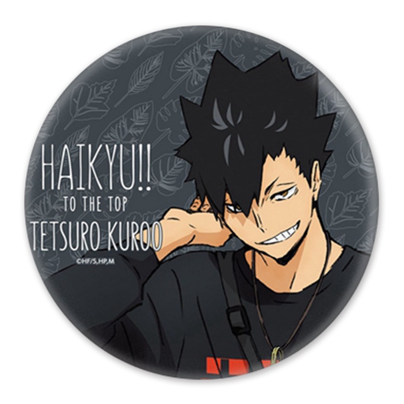 Huy hiệu cài áo hình nhân vật phim hoạt hình Haikyuu