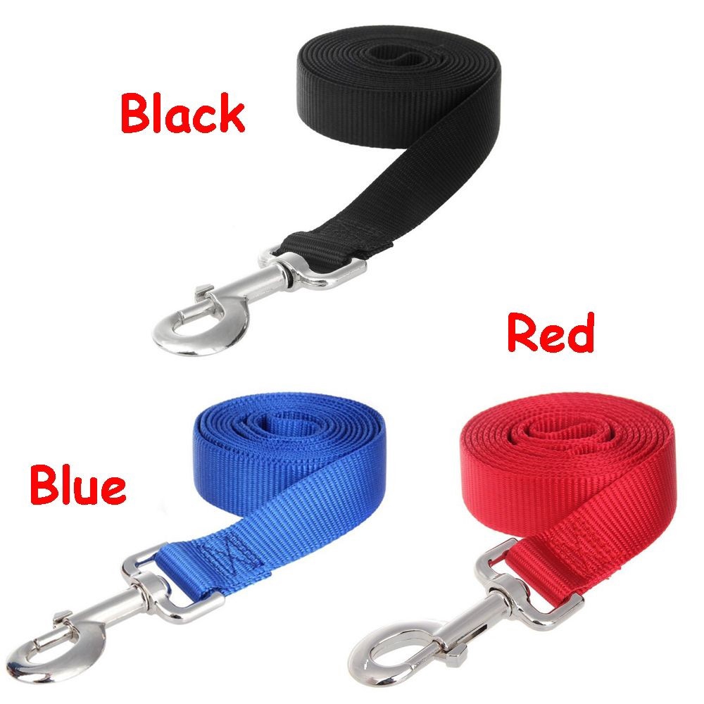 Dây xích thú cưng bằng nylon màu trơn 1.8m/ 4.5m/ 6m/ 10m