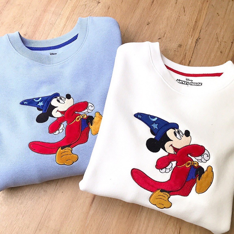 Áo sweater Disney thêu mickey siêu xịn đẹp