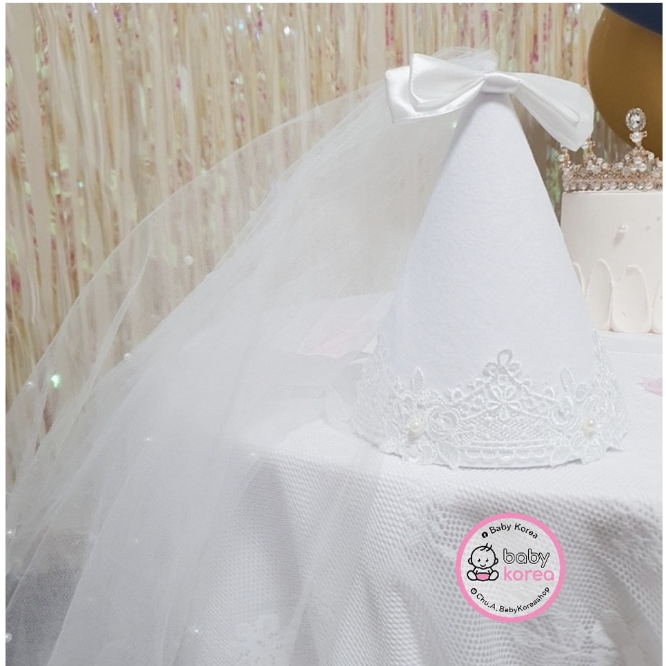 Mũ trang trí sinh nhật cho bé phong cách Hàn Quốc cực xinh HANDMADE MADE IN KOREA
