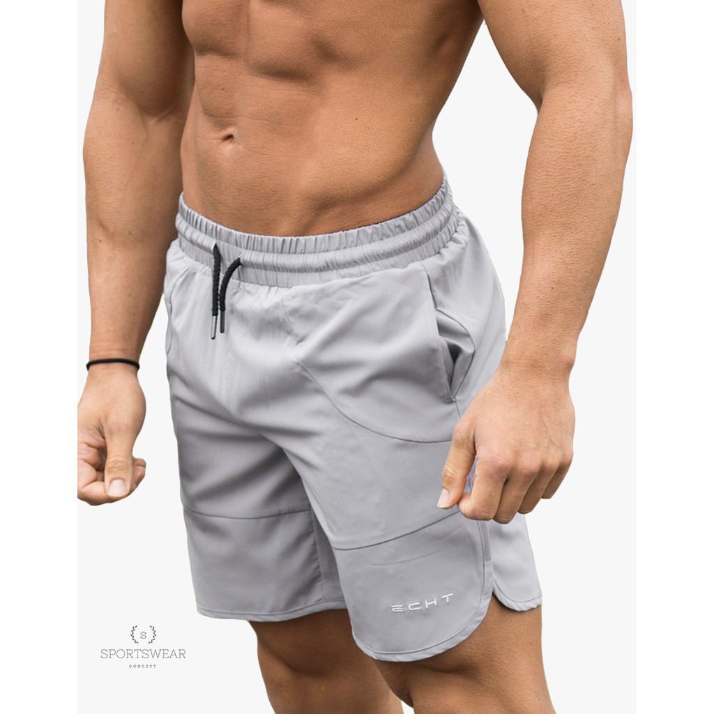 Quần tập gym thể thao short Fuse ECHT Sportswear Concept thoải mái vận động đàn hồi khô thoáng thời trang nam tính