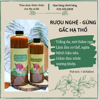 Gấc gừng nghệ hạ thổ