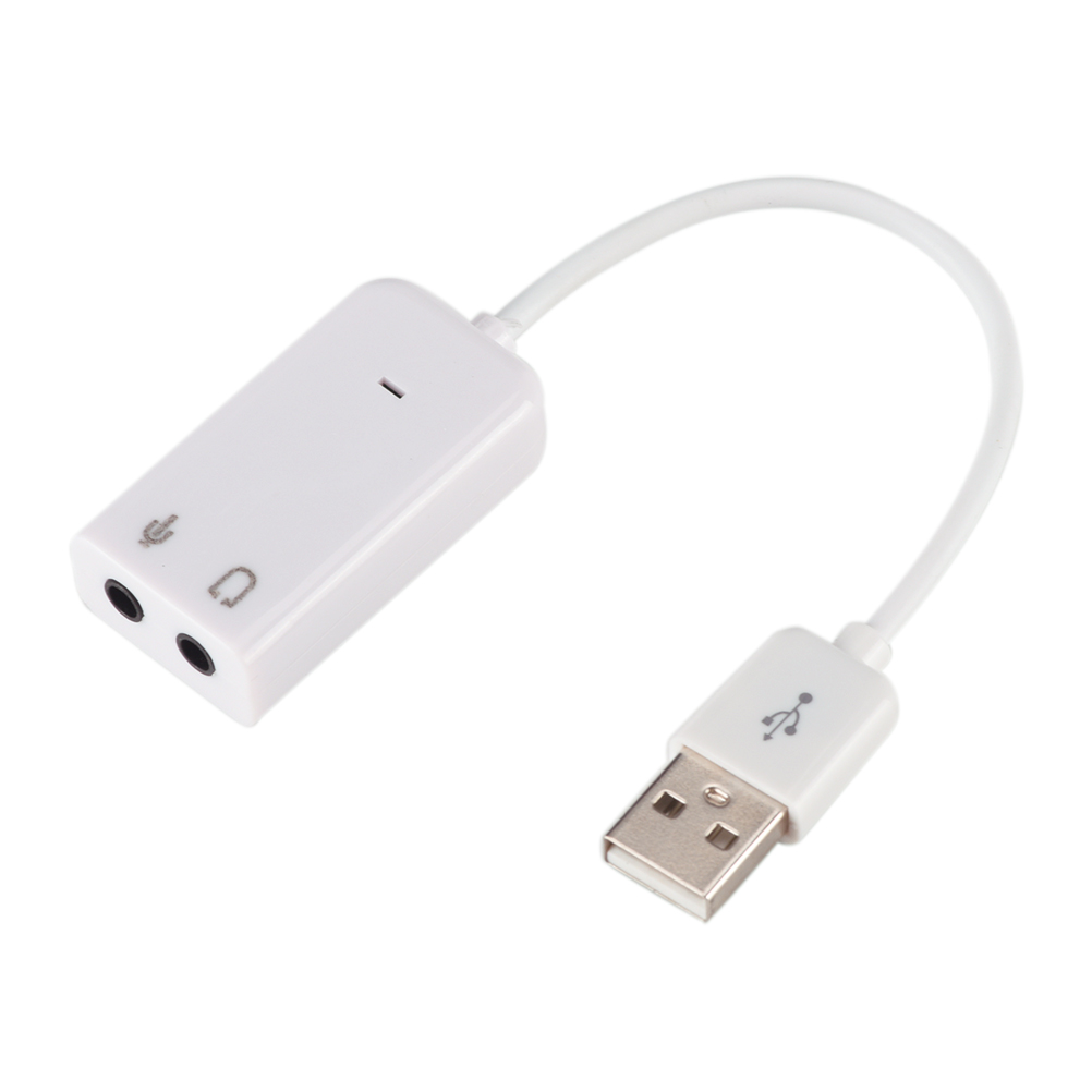 Thẻ Âm Thanh Ngoài Usb 7.1 Kèm Dây Cáp Cho Máy Tính