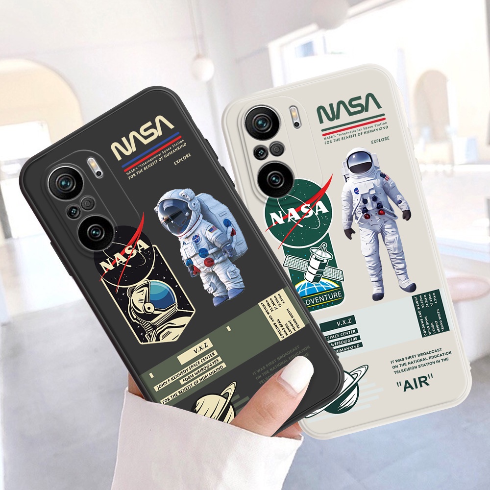 NASA Ốp Điện Thoại Cho Realme C11 C21Y GT Neo 5i 6i 8i 9i 5 6 7 8Pro C2 5s 3 Q C17 V13 Q3i Narzo 30 C20A C12 C15 C25Y XT X7 Max 50A OPPO A1K