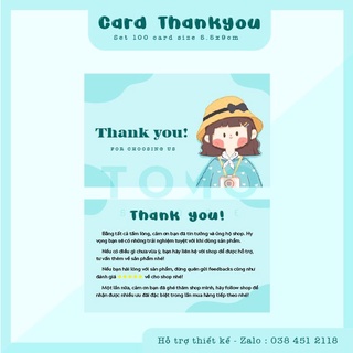 Card cảm ơn, thẻ cảm ơn khách hàng