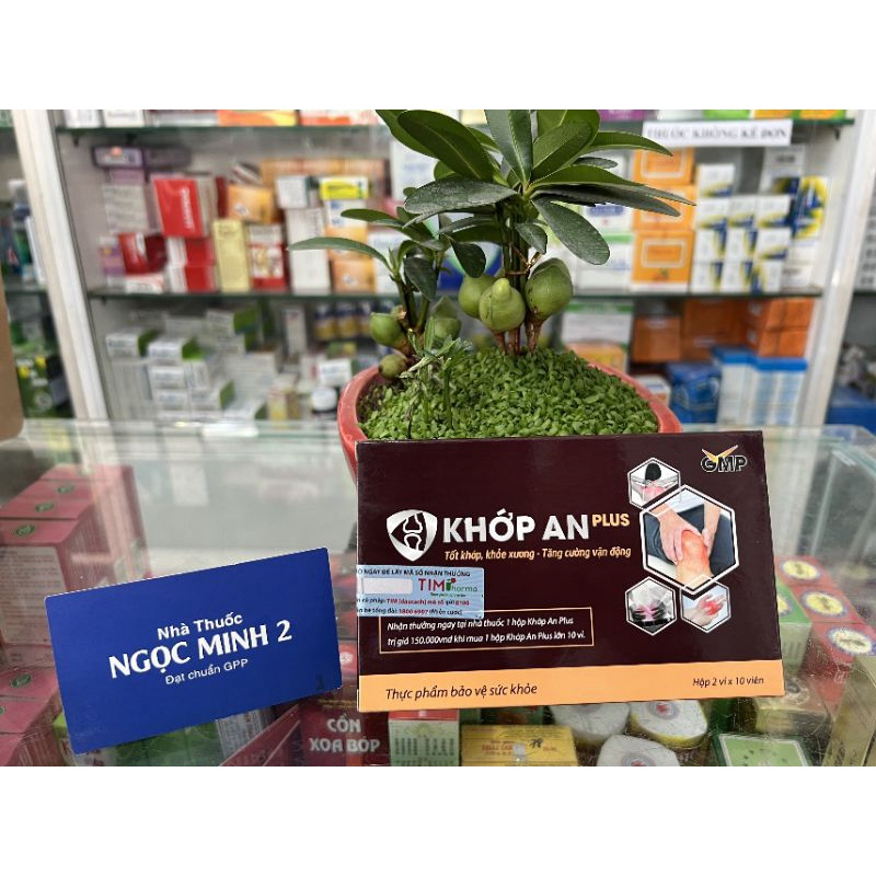 ✅ [Chính Hãng] Khớp An Plus tốt khớp khoẻ xương tăng cường vận động
